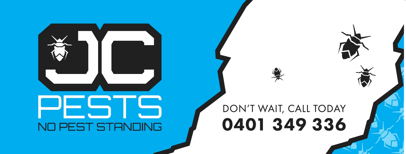 JC Pests — No Pest Standing. Don't wait, call today 0401 349 336